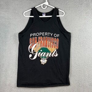 Vintage Russell Athletic San Francisco Giants Tank Top Shirt Mens XXL Made USA